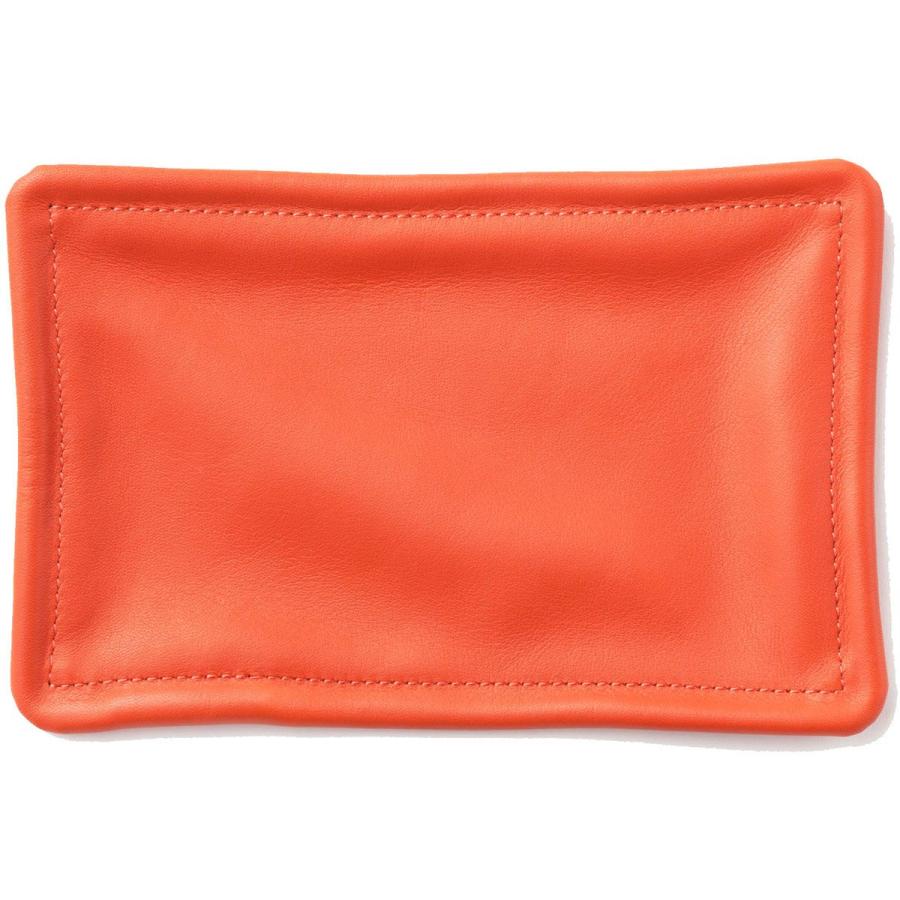 トレイ フレックス レザートレイ 本革 FLEX LEATHER TRAY オレンジ