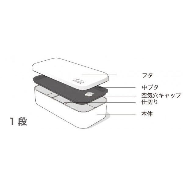 弁当箱 monbento ベントボックス 1段 ランチボックス モンベント Bento box ブルー |  | 04
