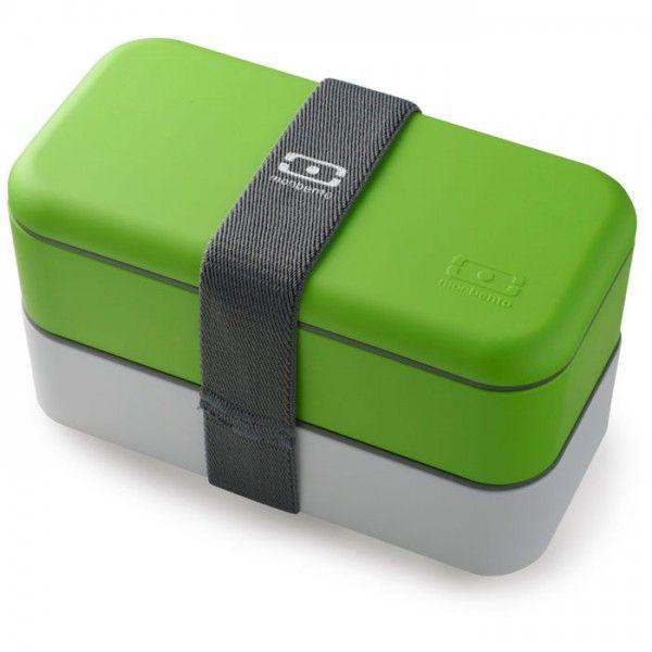 弁当箱 monbento ベントボックス 2段 ランチボックス モンベント Bento box グリーン/ホワイト | 