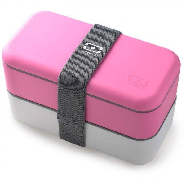 弁当箱 monbento ベントボックス 2段 ランチボックス モンベント Bento box ピンク/ホワイト | 