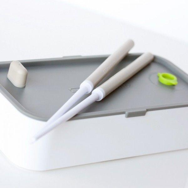 箸 monbento 携帯用箸 お弁当用 モンベント グリーン |  | 02