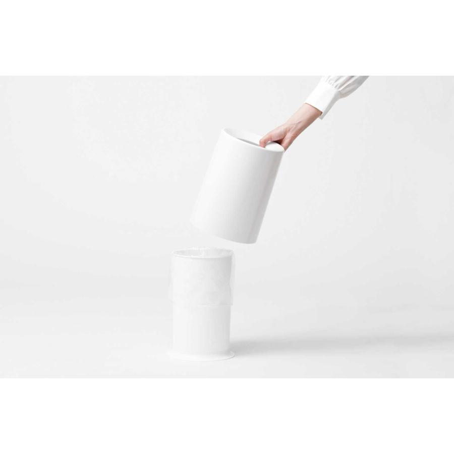 ゴミ箱 正規品 ideaco イデアコ Trash Can TUBELOR ダストボックス ごみ箱 丸形ゴミ箱 チューブラー ホワイト |  | 07