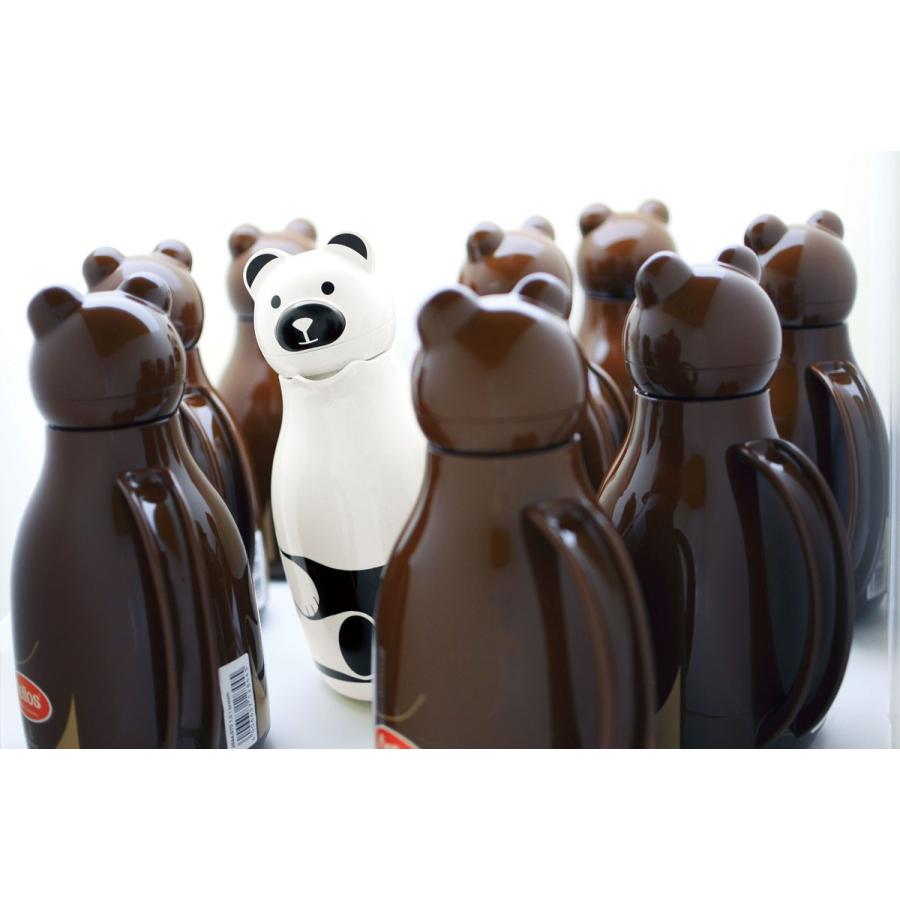 魔法瓶 helios サーモベア 1000ml ポット 卓上魔法瓶 ヘリオス Thermo Bear ホワイト |  | 04