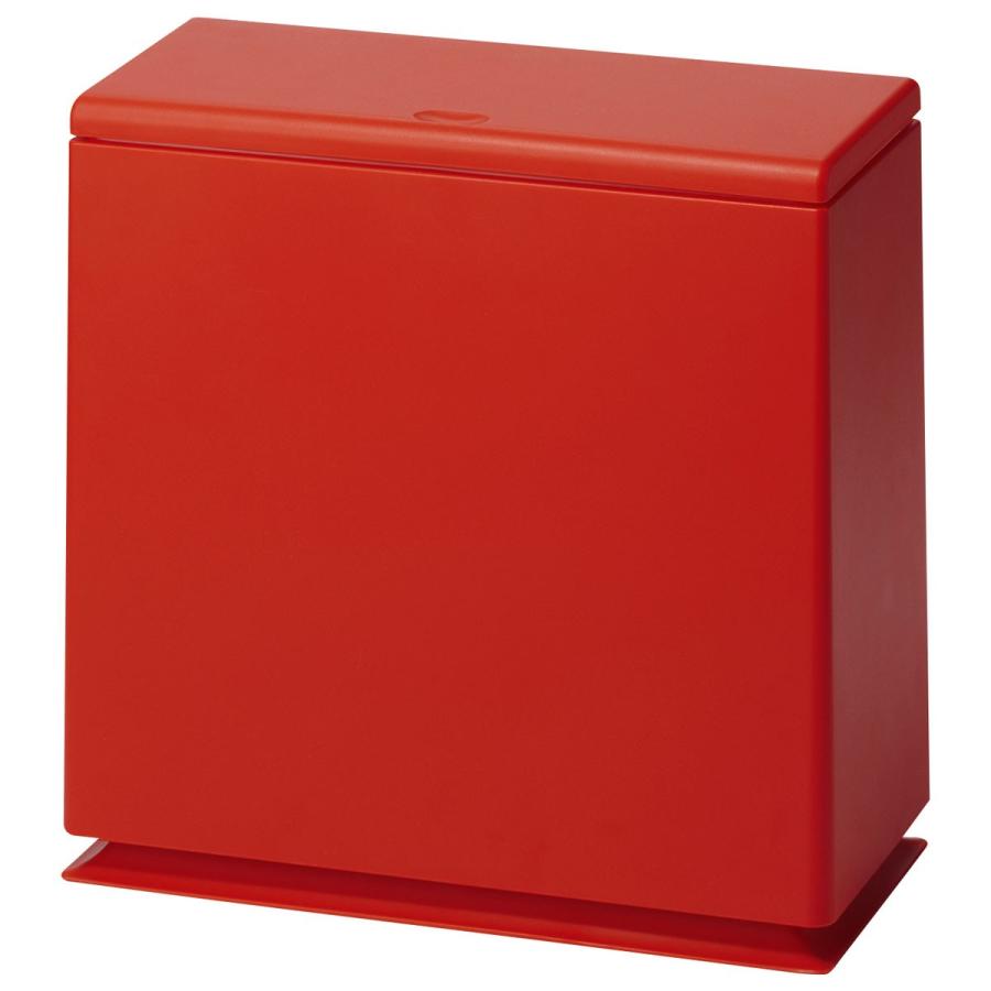ゴミ箱 ideaco キッチンフラップ キッチン 生ゴミ ダストボックス イデアコ kitchen flap マットレッド | 