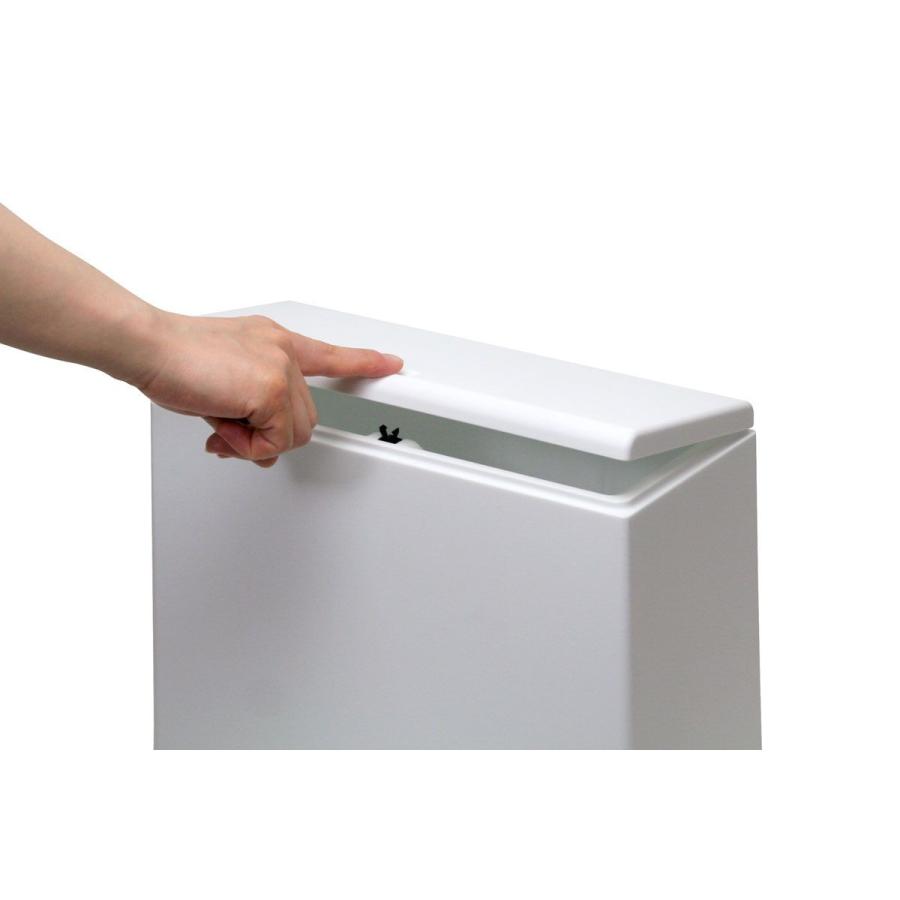 ゴミ箱 ideaco キッチンフラップ キッチン 生ゴミ ダストボックス イデアコ kitchen flap マットレッド |  | 02