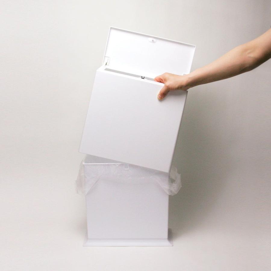 ゴミ箱 ideaco キッチンフラップ キッチン 生ゴミ ダストボックス イデアコ kitchen flap マットレッド |  | 03