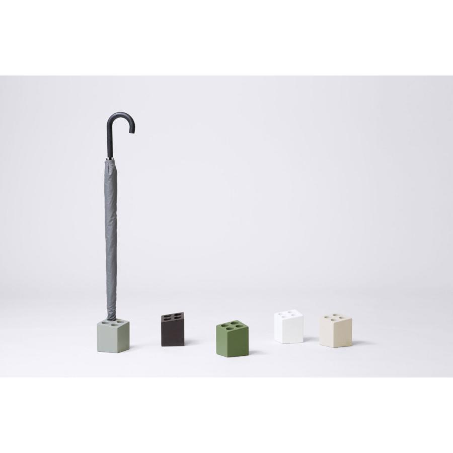 閉店セール｜傘立て イデアコ アンブレラスタンド mini cube 傘たて 傘スタンド ideaco ミニキューブ マットホワイト |  | 01