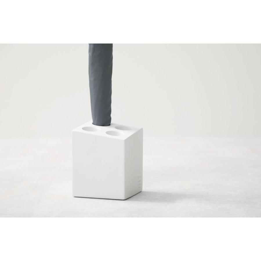 閉店セール｜傘立て イデアコ アンブレラスタンド mini cube 傘たて 傘スタンド ideaco ミニキューブ マットホワイト |  | 03
