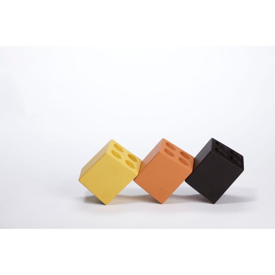 傘立て イデアコ アンブレラスタンド mini cube 傘たて 傘スタンド ideaco ミニキューブ マットオレンジ |  | 02