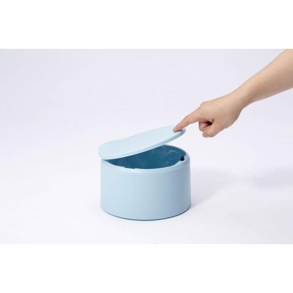 ゴミ箱 ideaco フラット20 キッチン 生ゴミ ダストボックス イデアコ flat20 マットブルー |  | 03
