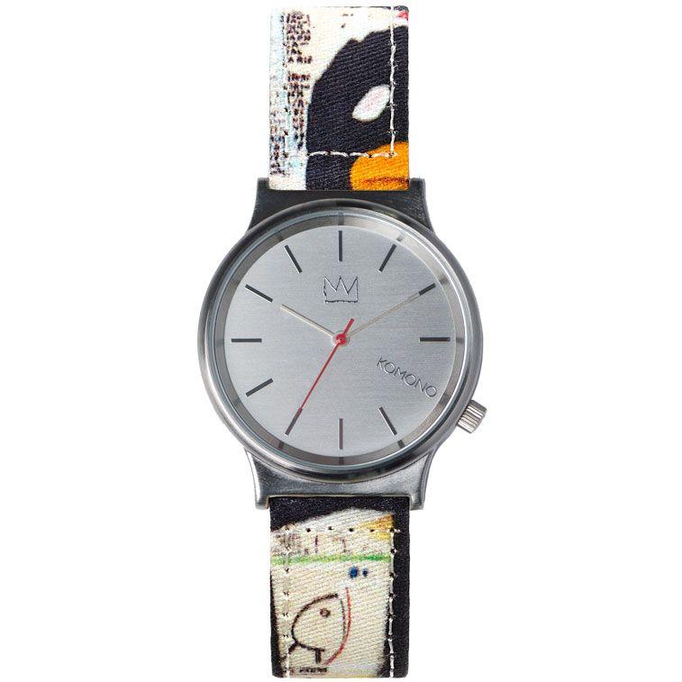 腕時計 Komono ウィザード Komono Basquiat Series バスキア ウォッチ コモノ Wizard Print Tenor Back 通販 Yahoo ショッピング