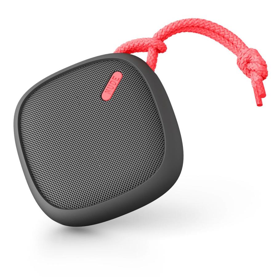 ポータブルスピーカー NudeAudio ムーヴ Mサイズ ブルートゥース ヌードオーディオ Move M Bluetooth チャコール/コーラル | NUDE | 02
