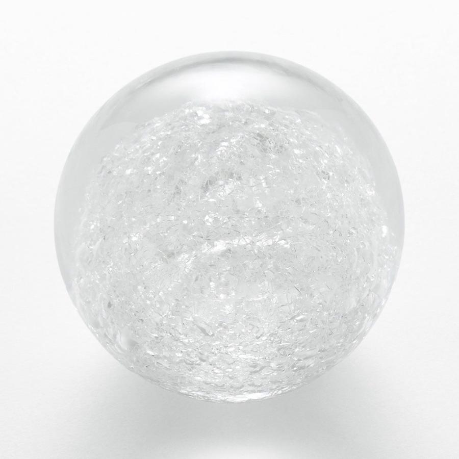 ペーパーウェイト 雪花ガラス 球型 Sサイズ SECCA 1 | 