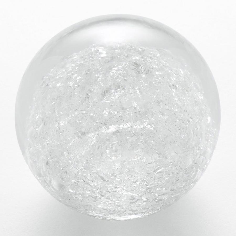 ペーパーウェイト 雪花ガラス 球型 Lサイズ SECCA 2 | 