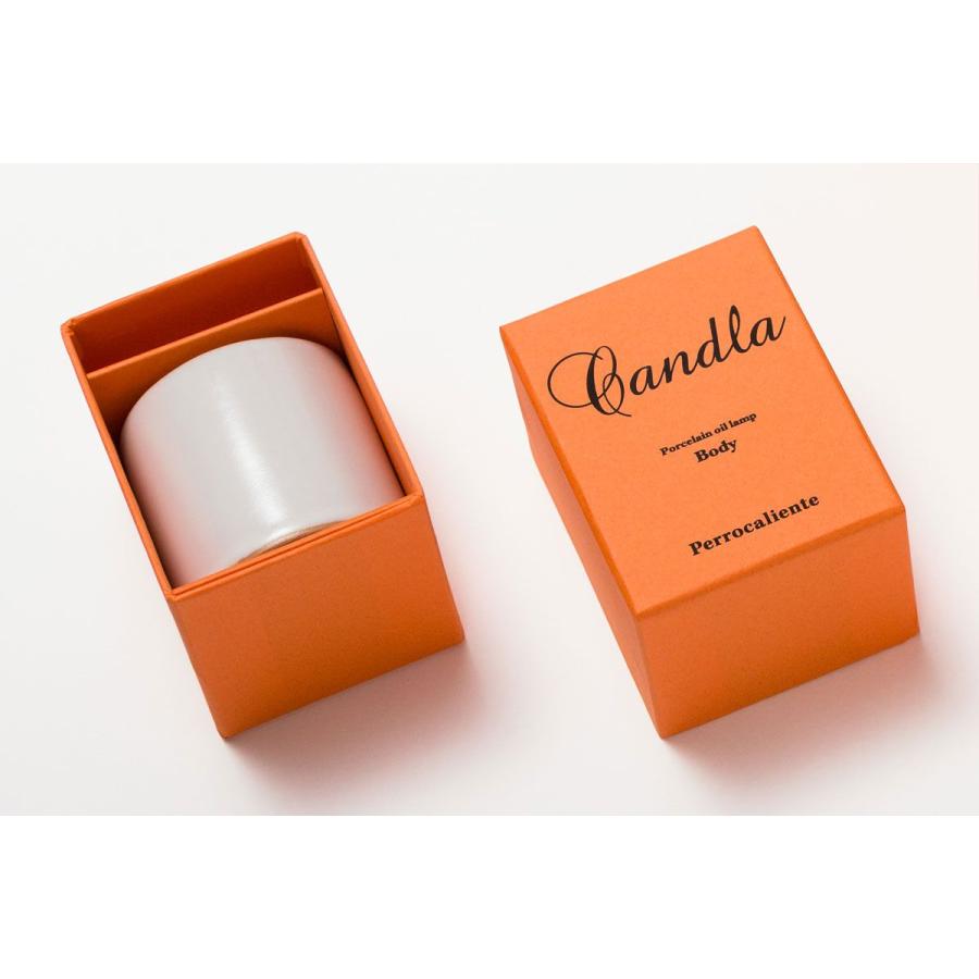 オイルランプ Perrocaliente キャンドラ 白 半磁器 ペロカリエンテ CANDLA ホワイト |  | 03