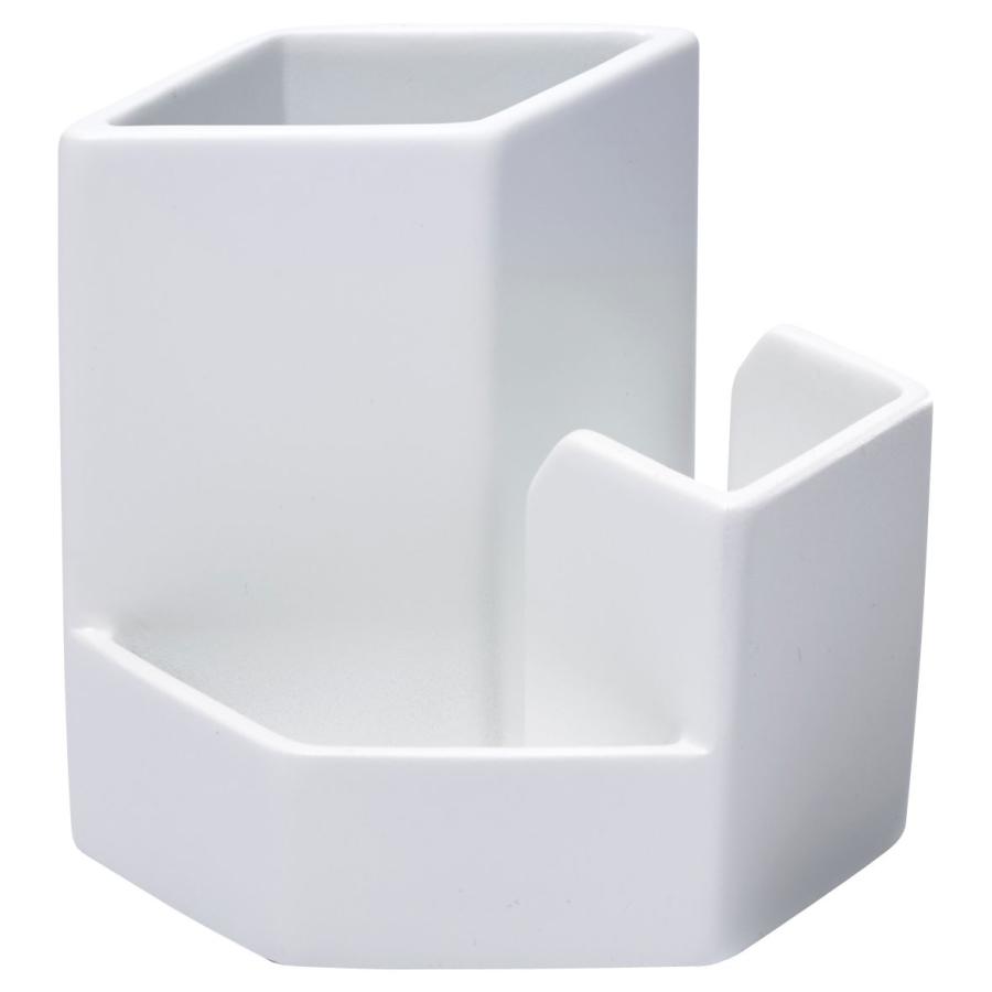 リモコンスタンド ideaco ロッカ マルチスタンド ペンスタンド イデアコ Rokka マットホワイト | 