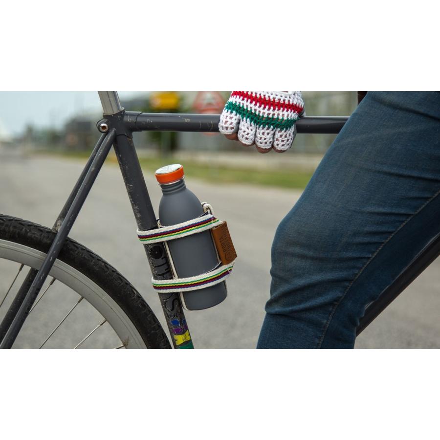 水筒カバー 24ボトルズ ポルタ ボッティグリーア 水筒ホルダー 自転車 24Bottles Porta Bottiglia サイクリングレインボー |  | 02