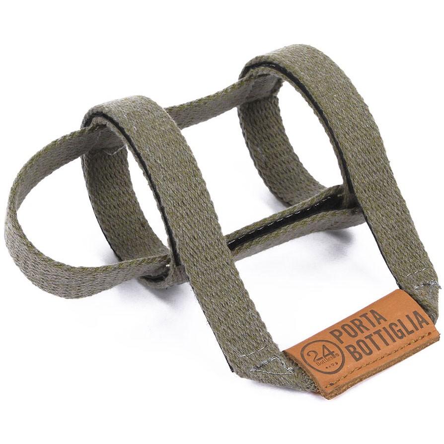 水筒カバー 24ボトルズ ポルタ ボッティグリーア 水筒ホルダー 自転車 24Bottles Porta Bottiglia マッドグリーン | 