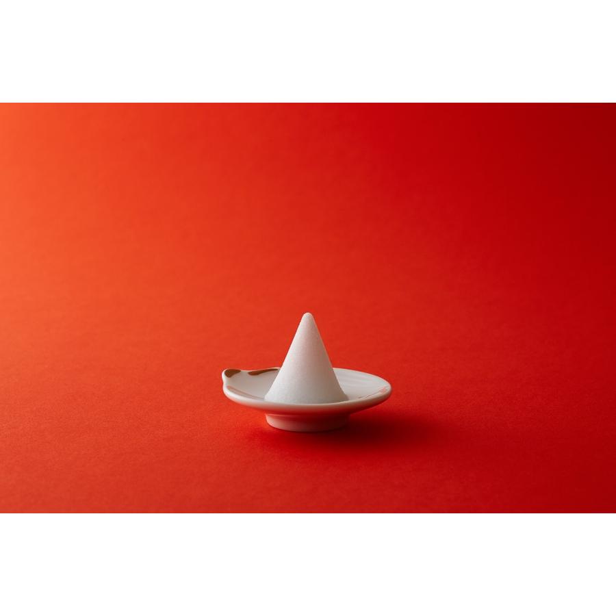 盛り塩 WDH 動物縁起もりしお 盛り塩固め器付き 鶴 つる |  | 01