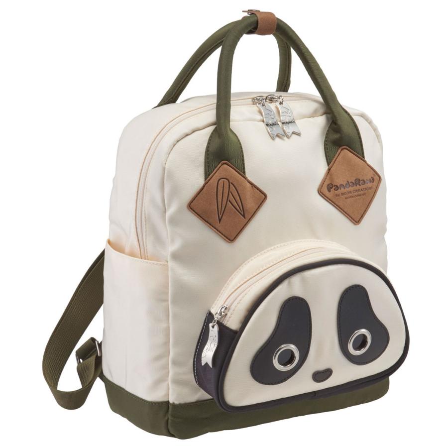 スクールバッグ MORN CREATIONS パンダ スクールバッグ Mサイズ 通学バッグ モーンクリエイションズ パンダ リュック ホワイト |  | 01