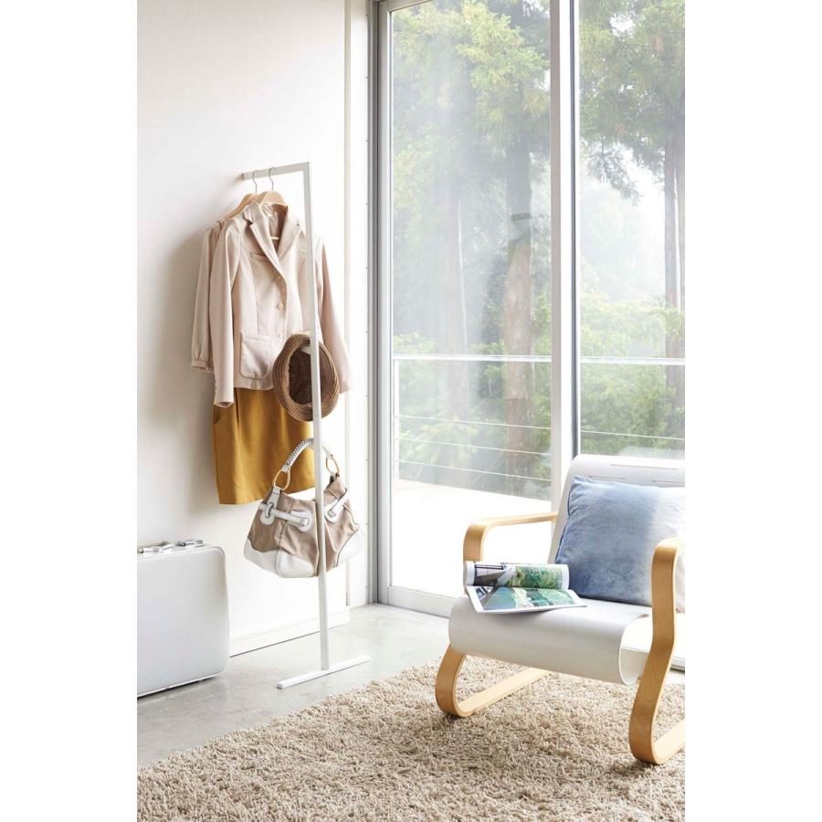 ハンガーラック 山崎実業 LINE スリム コートハンガー YAMAZAKI ライン ホワイト |  | 01