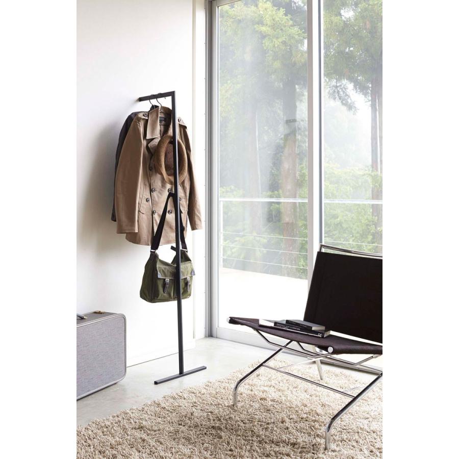 ハンガーラック 山崎実業 LINE スリム コートハンガー YAMAZAKI ライン ブラック |  | 01