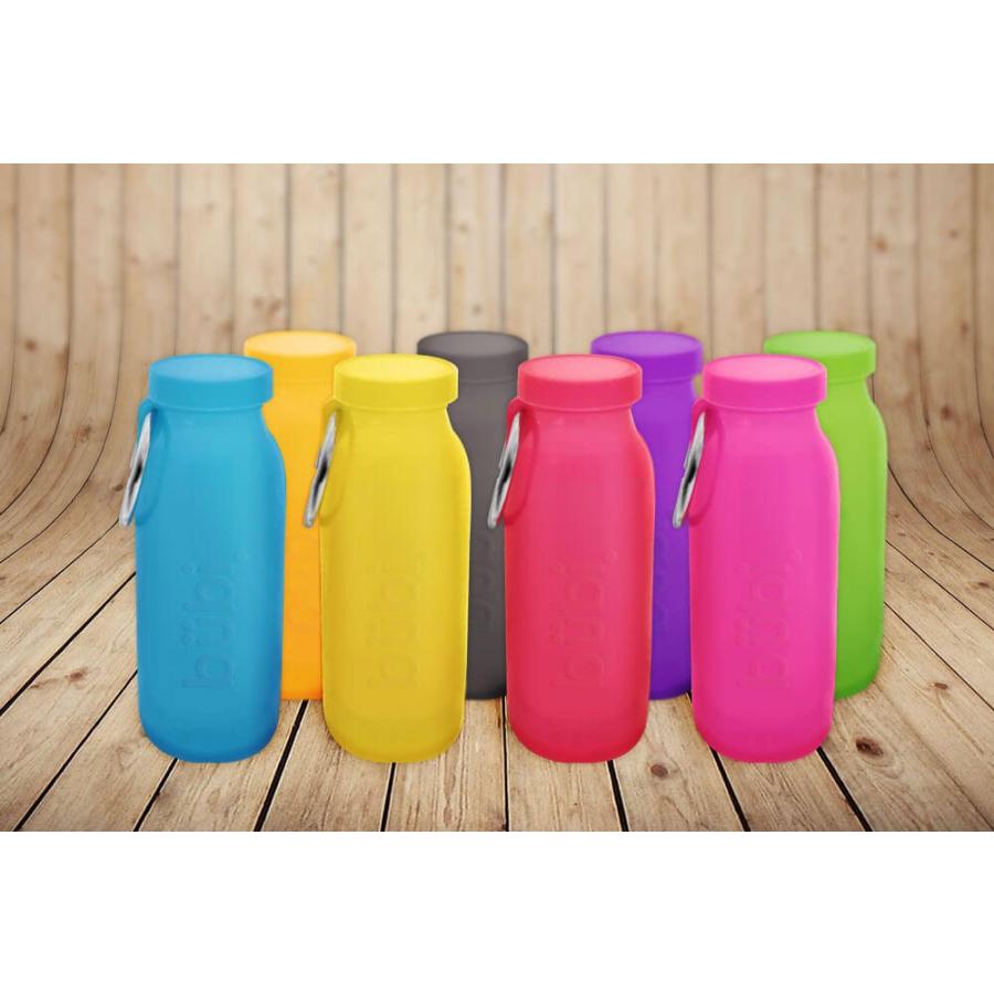 水筒 bubi 450ml ブビ シリコンボトル グリーン |  | 01