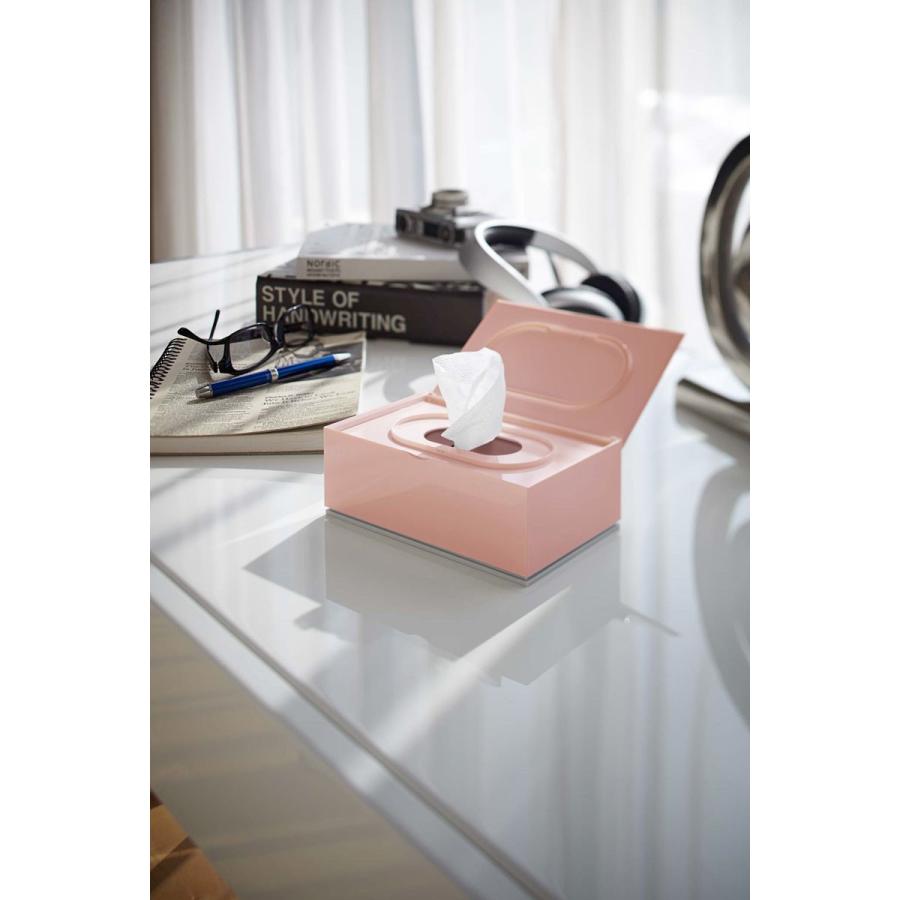 ウェットシートケース 山崎実業 Veil 詰め替え用ウェットシートケース YAMAZAKI ヴェール ピンク |  | 02