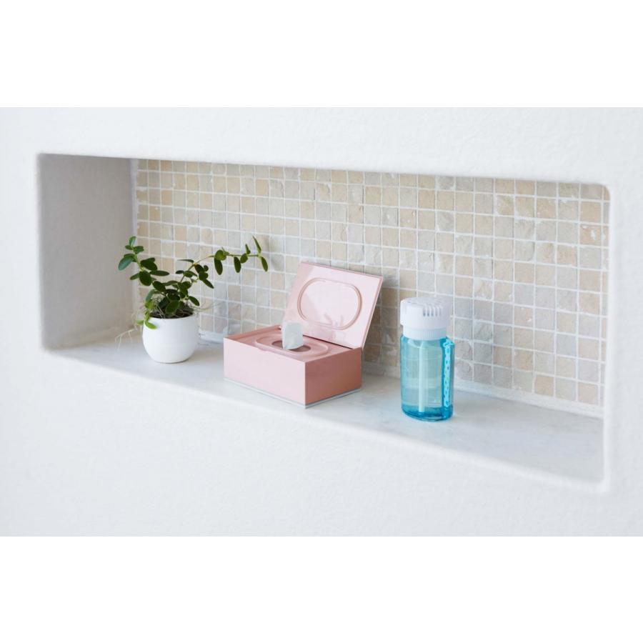 ウェットシートケース 山崎実業 Veil 詰め替え用ウェットシートケース YAMAZAKI ヴェール ピンク |  | 03