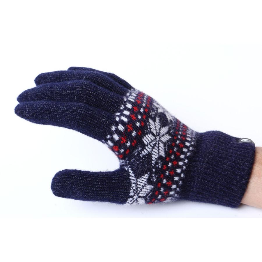 手袋 iTouch Gloves Patterns L アイタッチグローブ パターン Lサイズ メンズ ジャカード ネイビー |  | 01
