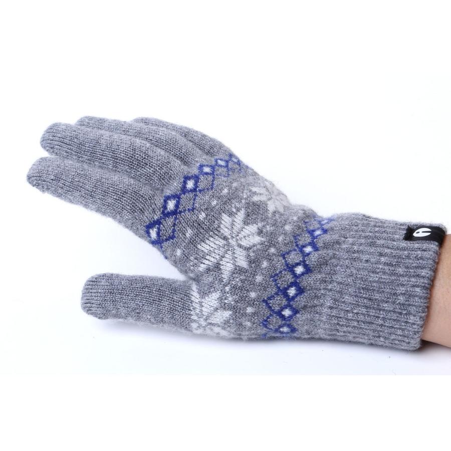 手袋 iTouch Gloves Patterns S アイタッチグローブ パターン Sサイズ レディース ジャカード グレー |  | 01