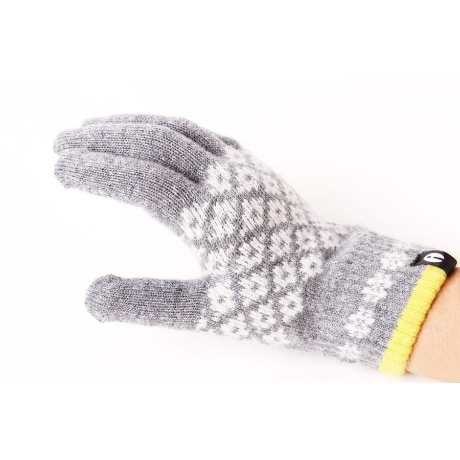手袋 iTouch Gloves Patterns S アイタッチグローブ パターン Sサイズ レディースダイヤ ライトグレー |  | 01