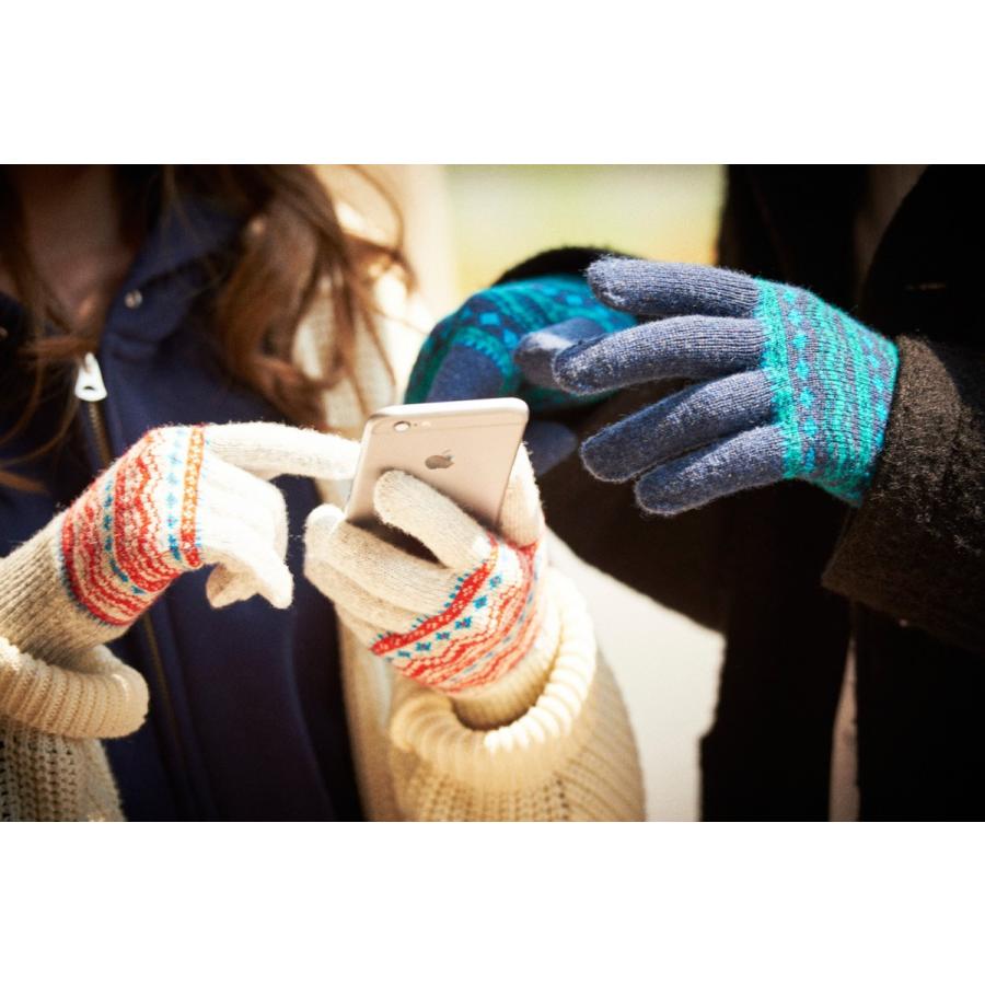 手袋 iTouch Gloves Patterns S アイタッチグローブ パターン Sサイズ レディースダイヤ ライトグレー |  | 04