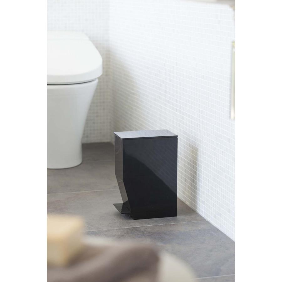 ゴミ箱 山崎実業 TOWER ペダル式トイレポット ふた付き おしゃれ コンパクト サニタリー YAMAZAKI タワー ブラック |  | 01