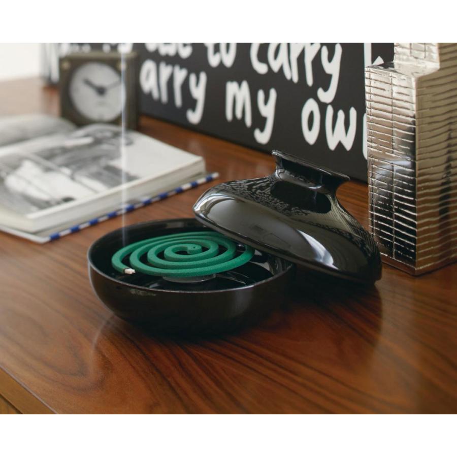 蚊取り線香入れ 山崎実業 蚊取りポット おしゃれ YAMAZAKI ブラック |  | 03