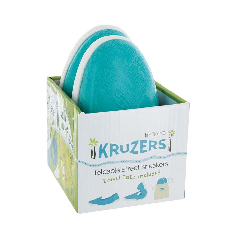 携帯シューズ FIT KICKS KRUZERS おしゃれ フィットキックス クルーザー Sサイズ ターコイズスプラッシュ |  | 02