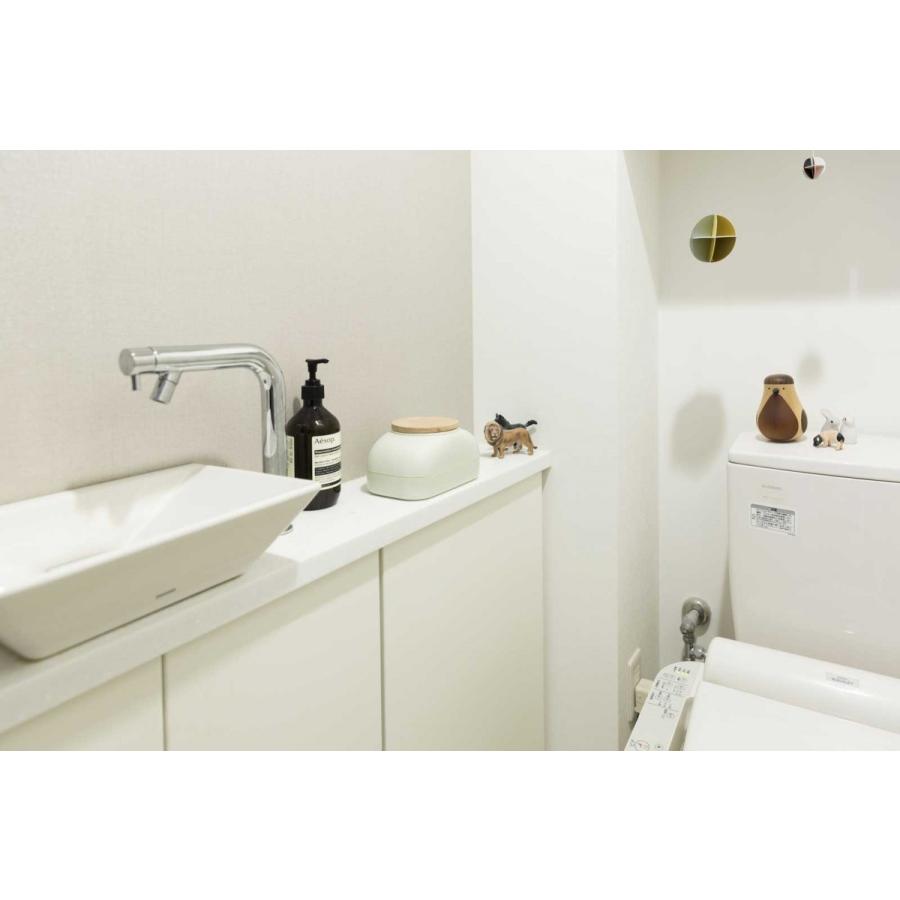 ウェットシートケース ideaco モチパパス おしゃれ イデアコ Mochi Papas マットサンドホワイト |  | 02