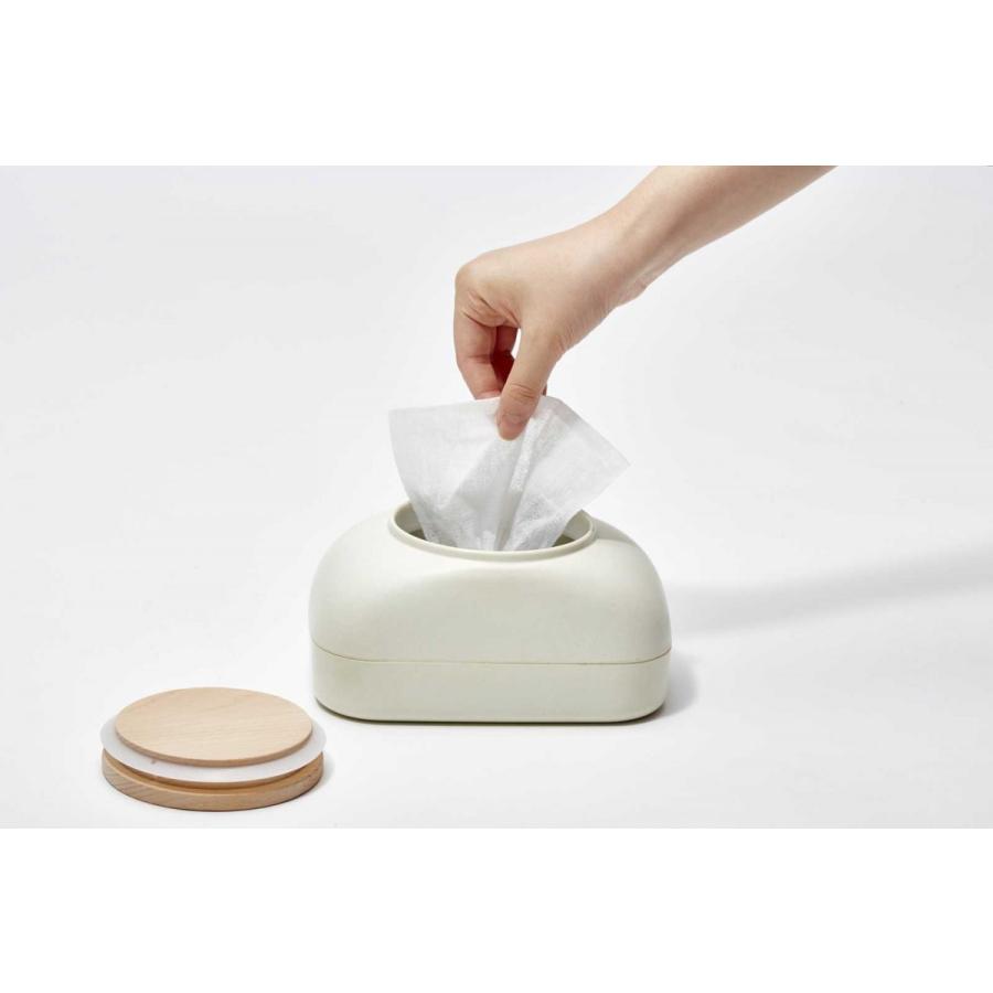 ウェットシートケース ideaco モチパパス おしゃれ イデアコ Mochi Papas マットライトブルー |  | 04