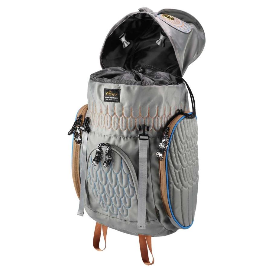 リュック MORN CREATIONS ミミズク バックパック M おしゃれ モーンクリエイションズ フクロウ Mサイズ グレー |  | 04
