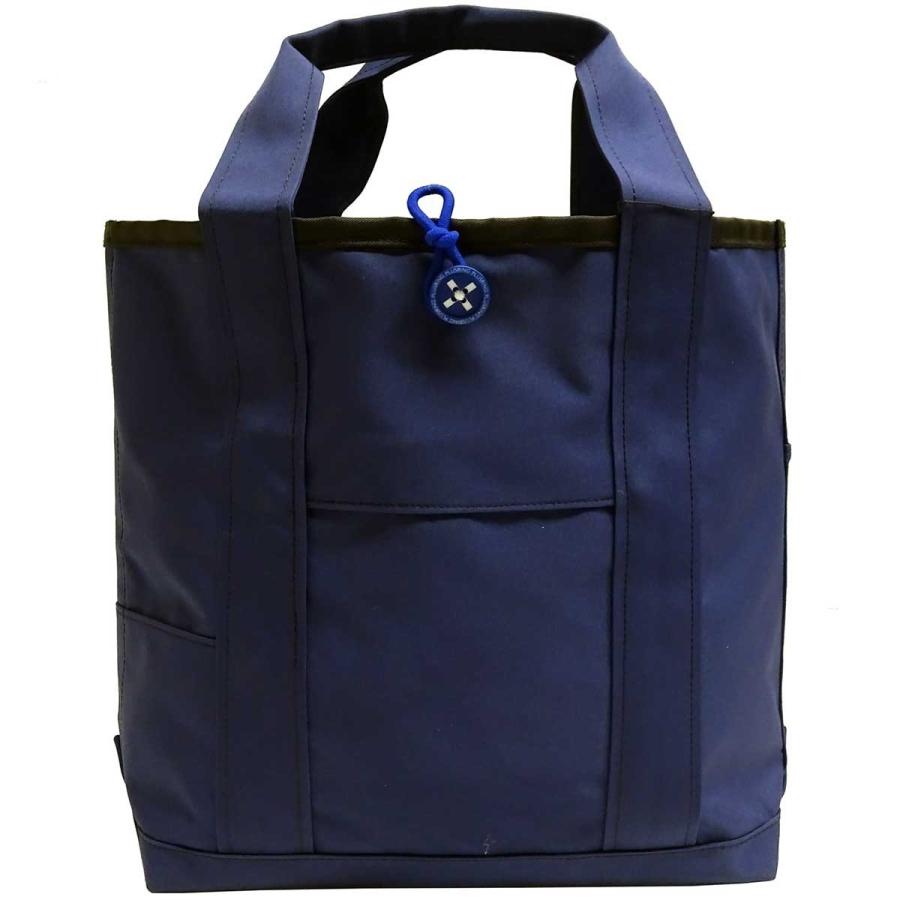 トートバッグ +RING 撥水トートバッグ Mサイズ おしゃれ プラスリング レディーストート Sr.158 ネイビー | 