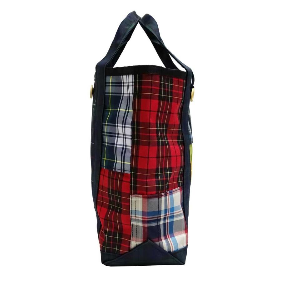 トートバッグ +RING 撥水トートバッグ Mサイズ おしゃれ プラスリング レディーストート Sr.175 チェック |  | 02