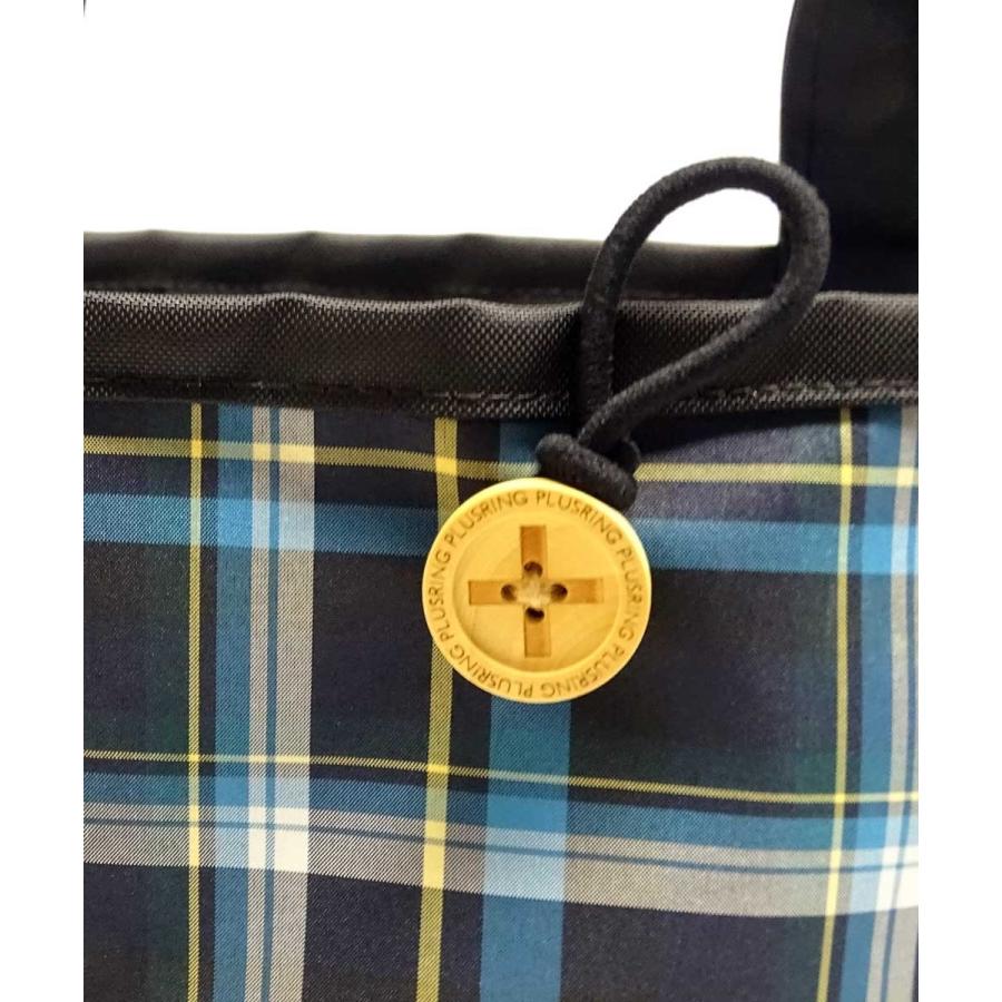 トートバッグ +RING 撥水トートバッグ Mサイズ おしゃれ プラスリング レディーストート Sr.175 チェック |  | 04