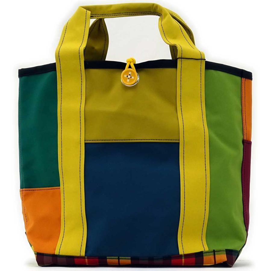 トートバッグ +RING 撥水トートバッグ Mサイズ おしゃれ プラスリング レディーストート Sr.105 イエロー | 