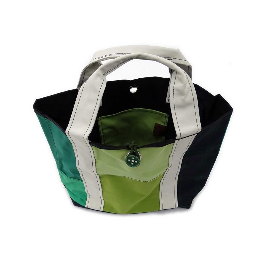 トートバッグ +RING 撥水トートバッグ Mサイズ おしゃれ プラスリング レディーストート Sr.106 グリーン |  | 03