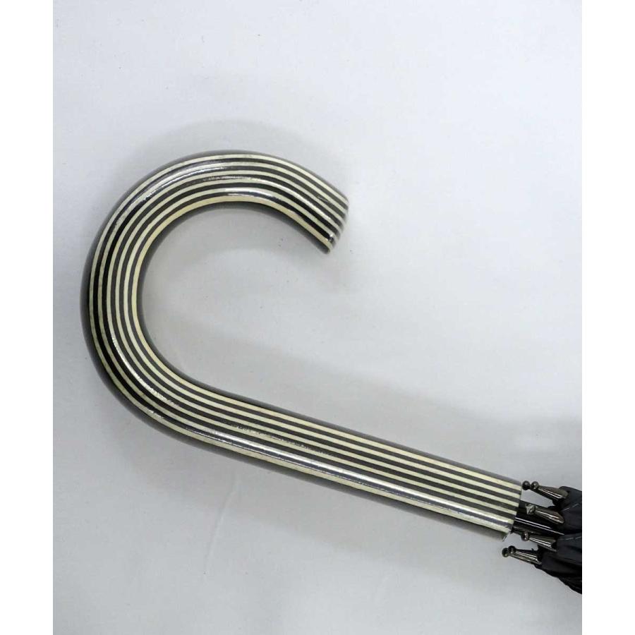 傘 +RING coco 65cm メンズ おしゃれ プラスリング 長傘 男性用 T526 グレー ブラック |  | 05