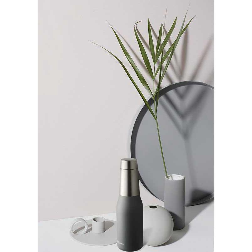 水筒 asobu ファッションボトル OASIS 600ml ステンレスボトル 直飲み 保温保冷 真空断熱 おしゃれ アソブ アソブボトル オアシス グレー |  | 01