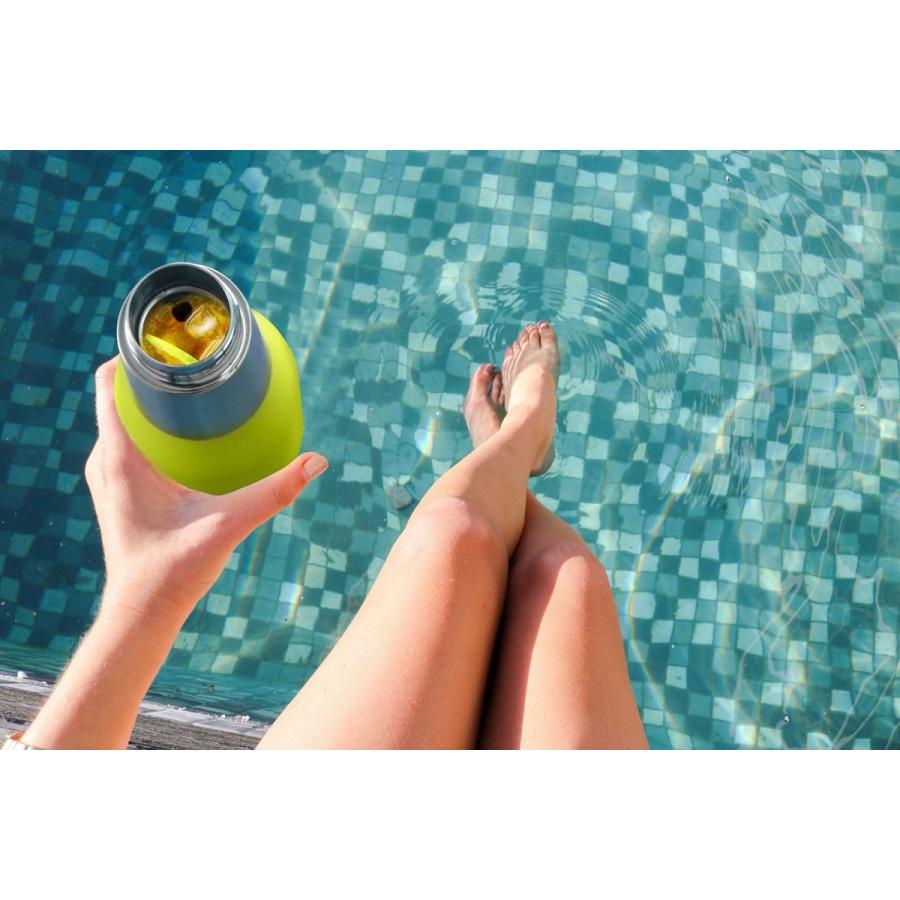 水筒 asobu ファッションボトル OASIS 600ml ステンレスボトル 直飲み 保温保冷 真空断熱 おしゃれ アソブ アソブボトル オアシス ライム |  | 03