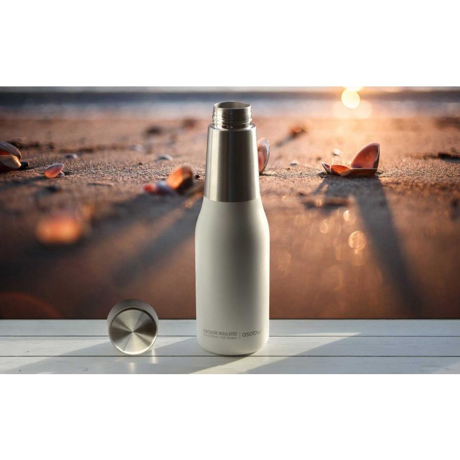 水筒 asobu ファッションボトル OASIS 600ml ステンレスボトル 直飲み 保温保冷 真空断熱 おしゃれ アソブ アソブボトル オアシス ホワイト |  | 03