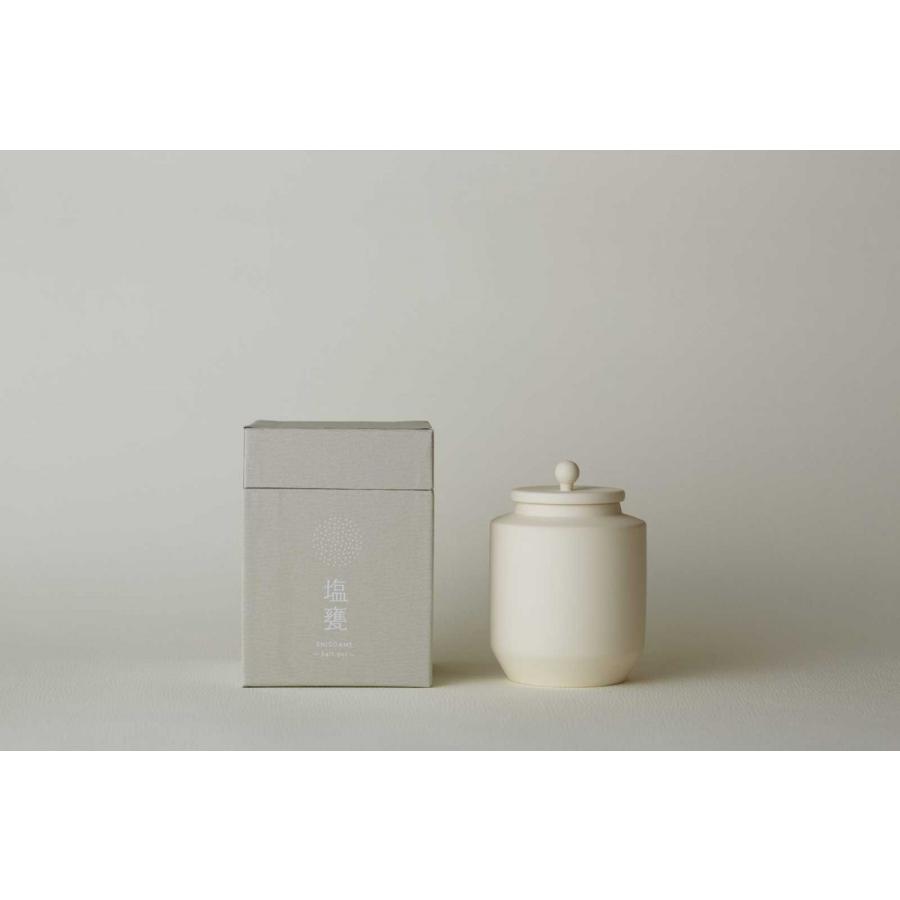保存容器 WDH 塩甕 大人の逸品ギフト オススメ 化粧箱入り おしゃれ ダブリューディーエイチ しおがめ 白 |  | 01