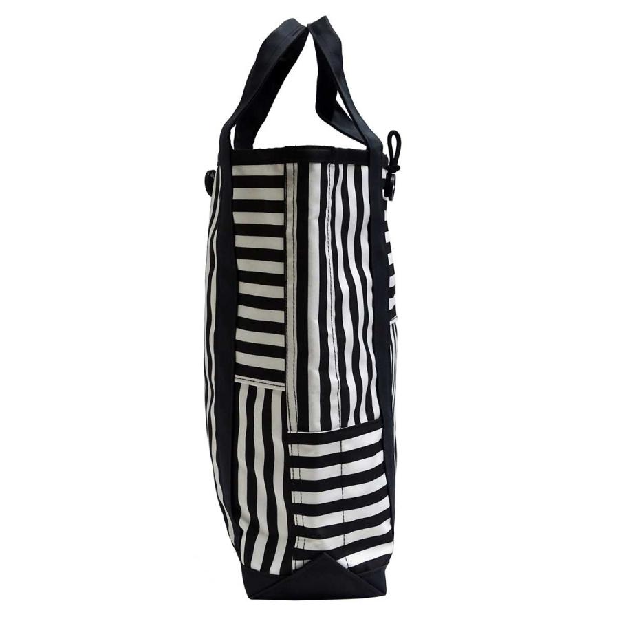 トートバッグ +RING 撥水トートバッグ TALLサイズ レディーストート メンズ 男女兼用 おしゃれ プラスリング 縦長トート Sr.160 ストライプ |  | 03